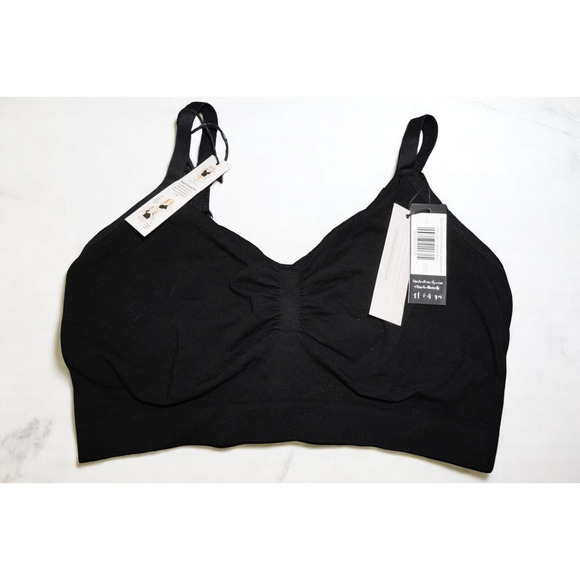 New Kindred Bravely Bamboo Sublime Hands-Free Pumping Sleep Bra - Picture 7 of 12